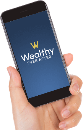 Phone mockup showing WEA App